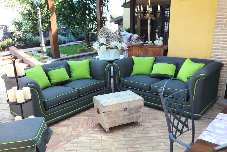 rivestimento tessuto divano